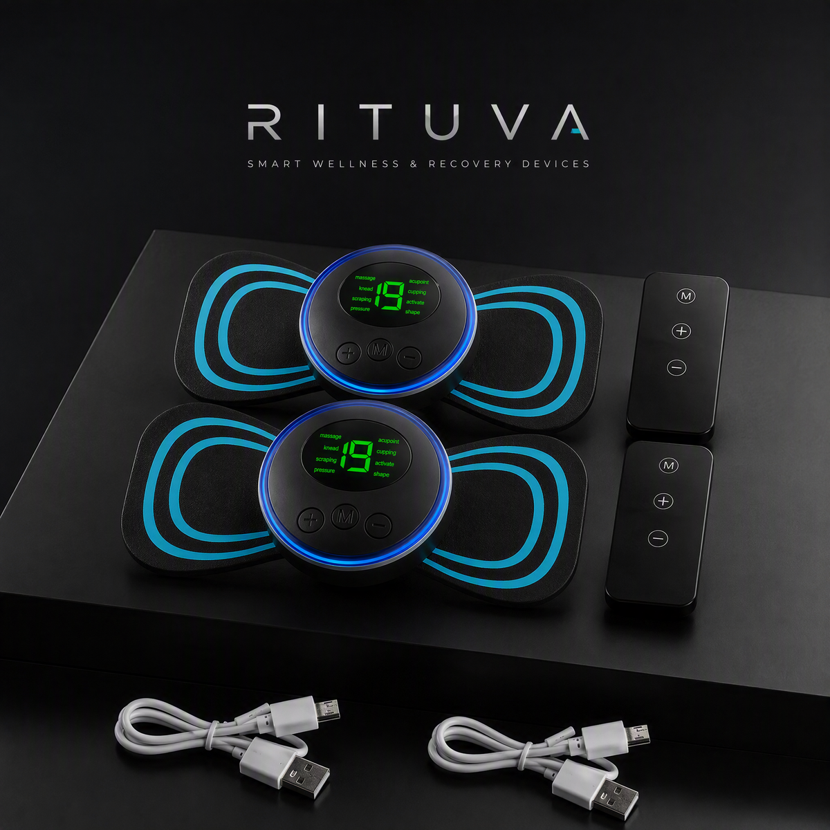 RITUVA Neck Ritual™ | Smart EMS Neck & Shoulder Massager