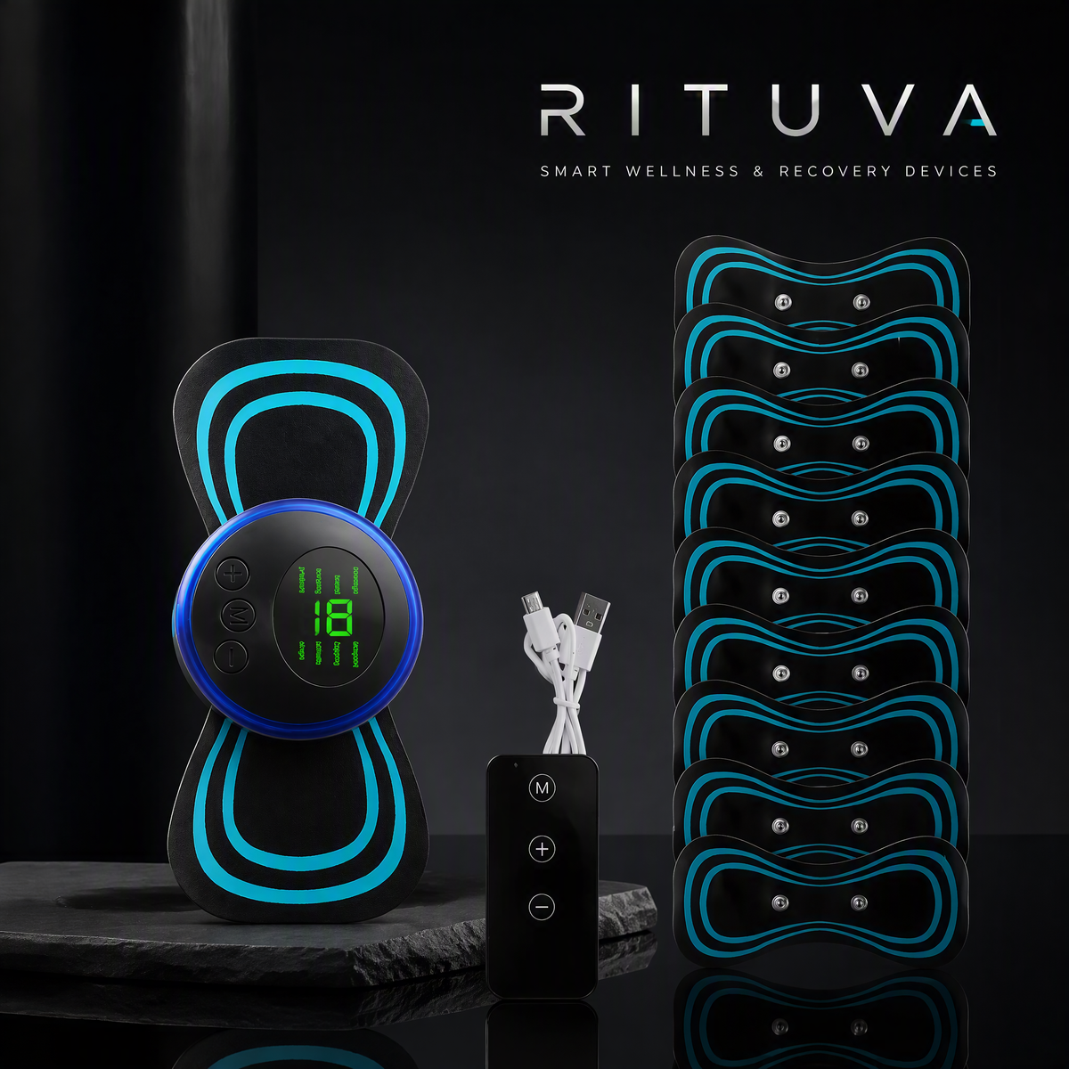 RITUVA Neck Ritual™ | Smart EMS Neck & Shoulder Massager
