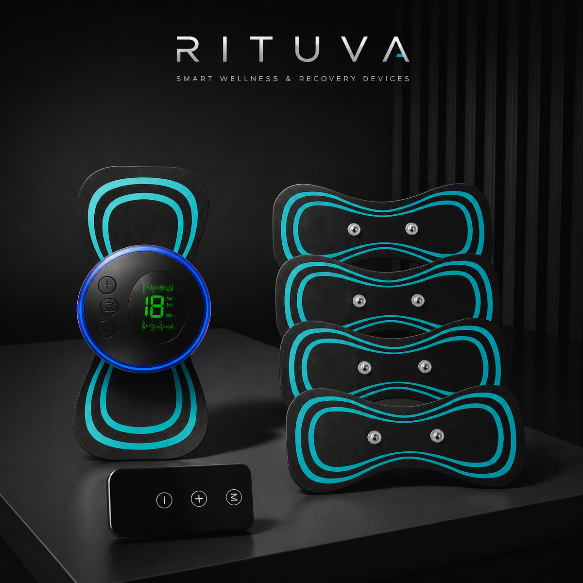 RITUVA Neck Ritual™ | Smart EMS Neck & Shoulder Massager