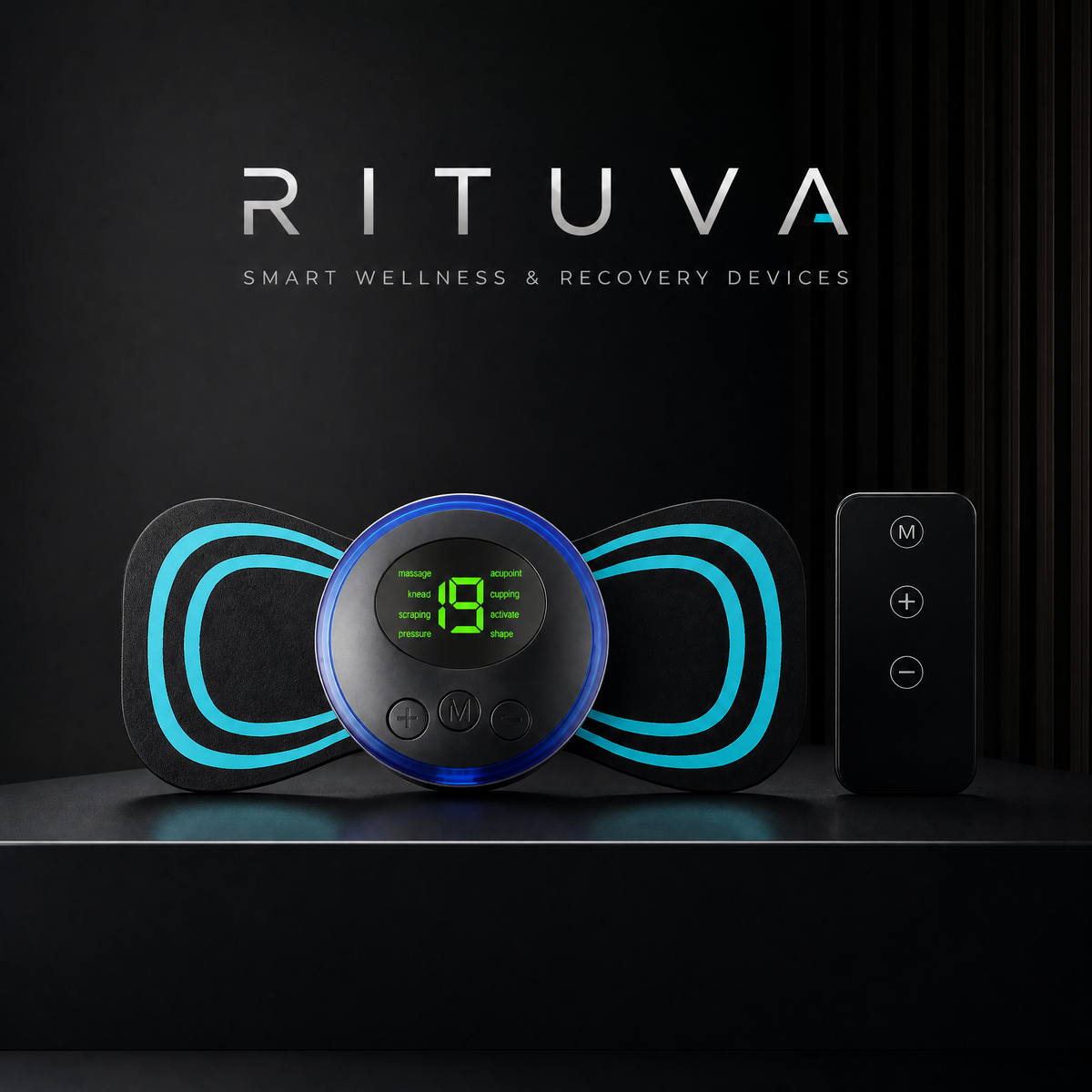 RITUVA Neck Ritual™ | Smart EMS Neck & Shoulder Massager